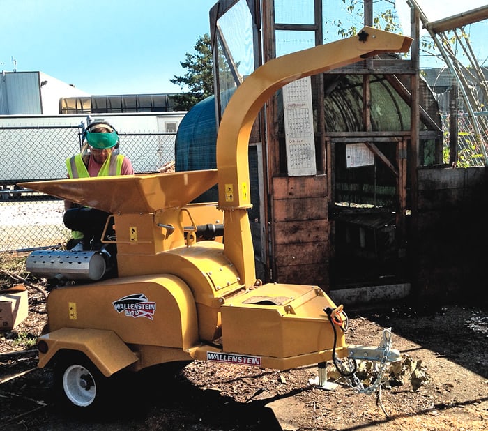 The Wallenstein Chipper Shredder BXMT4238