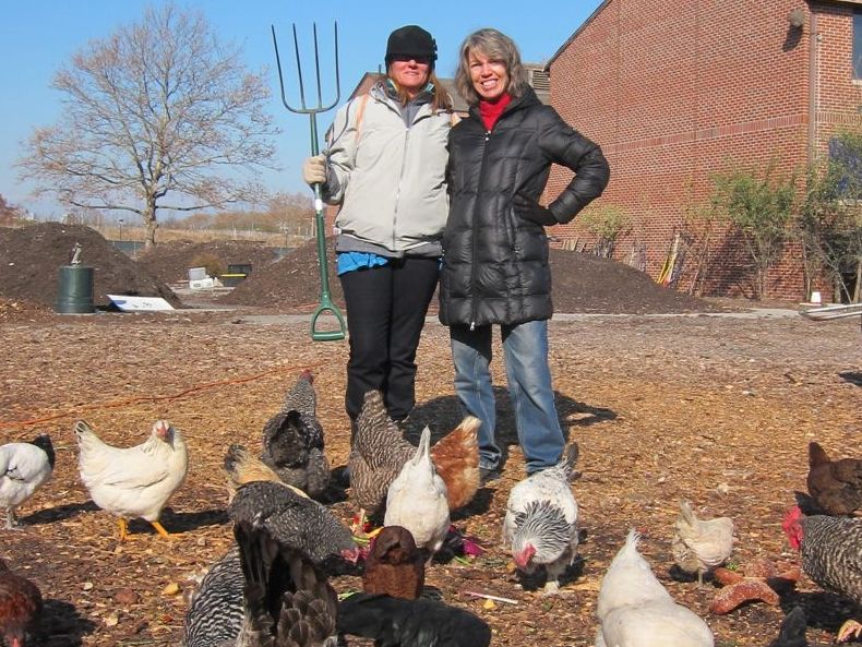 December 2014:  Leslie Nowinski and Alison Simko